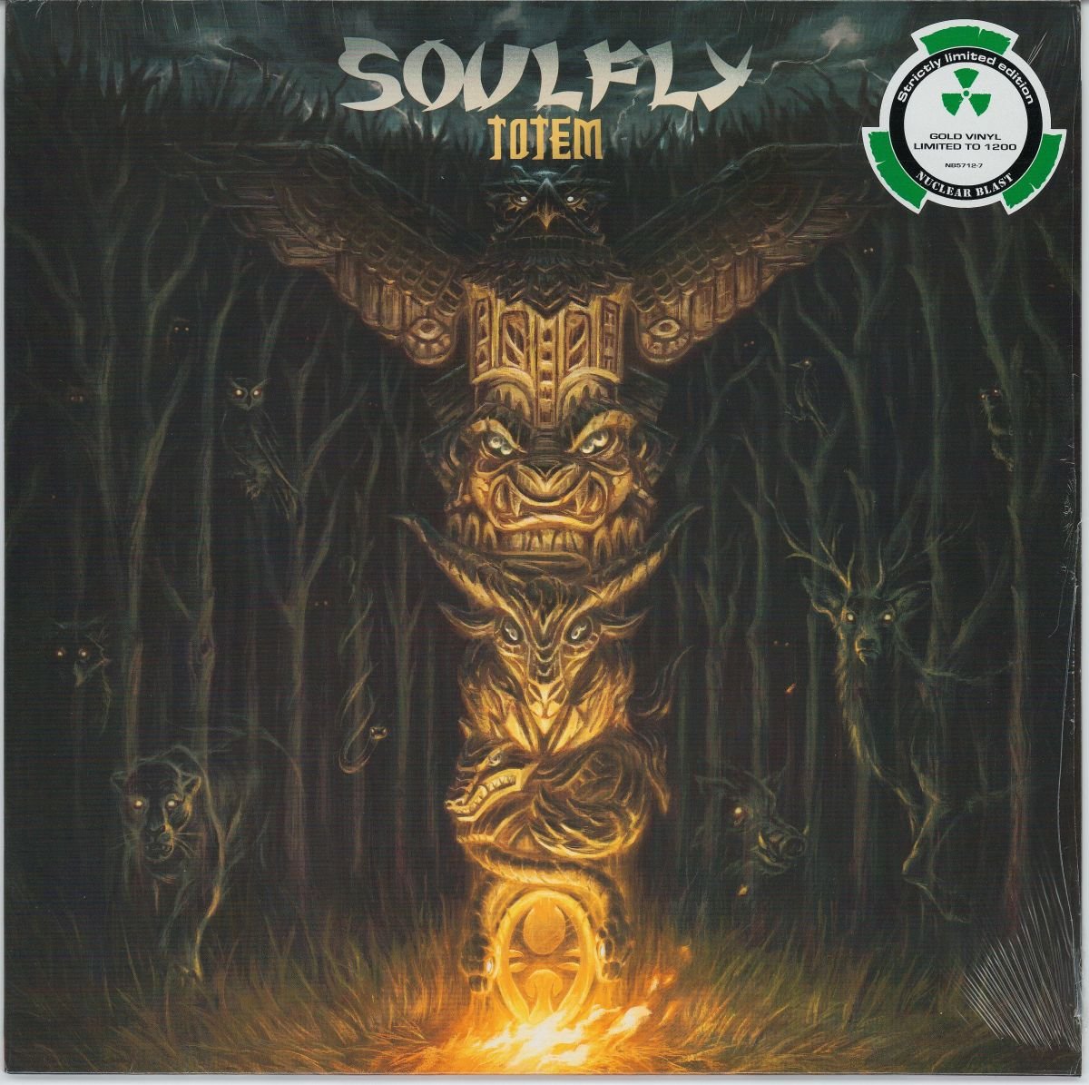 Soulfly - Totem (VG+) (Gold Vinyl)