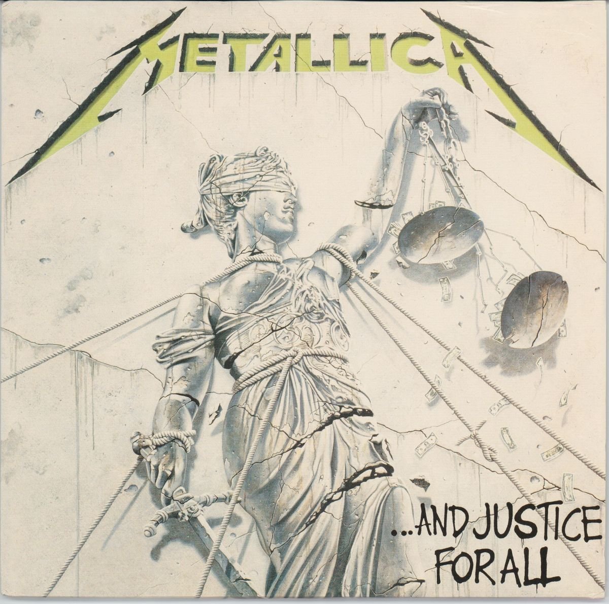 Metallica - ...And Justice For All (VG+/G+) (2LP) (Dyers Green Vinyl)