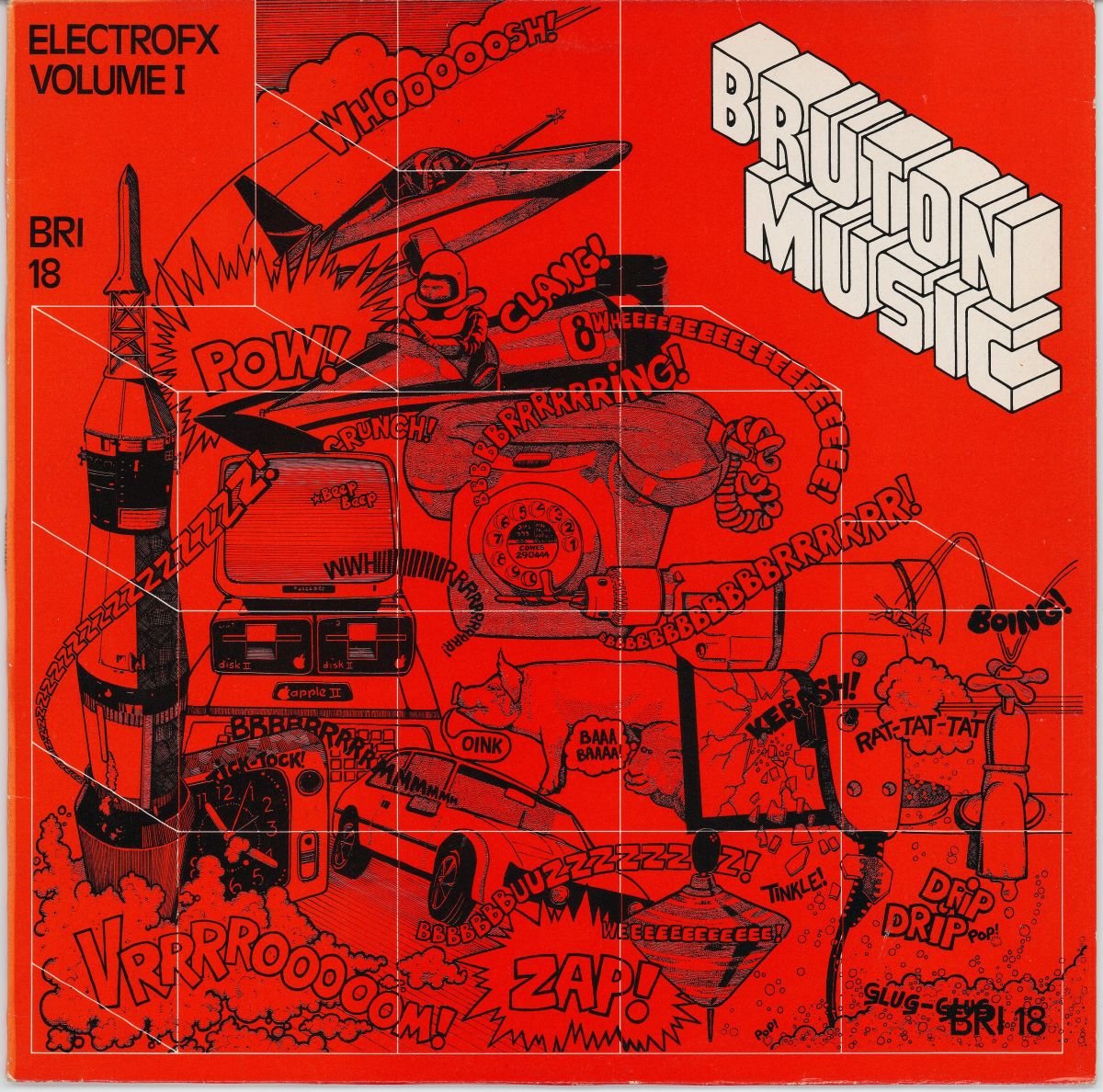 James Asher - Electrofx Volume I (G+/VG+)