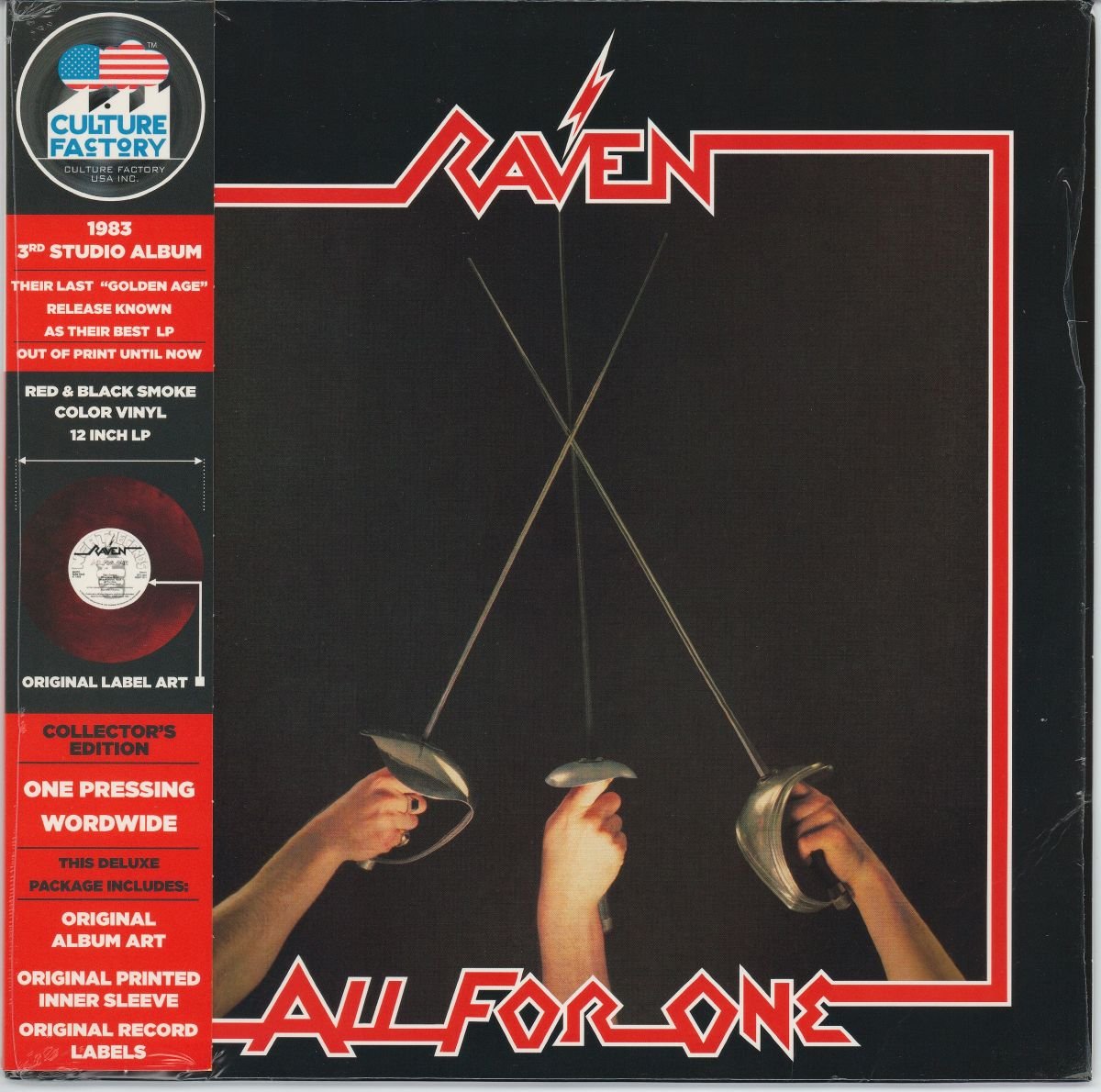 Raven - All For One (VG/VG+)