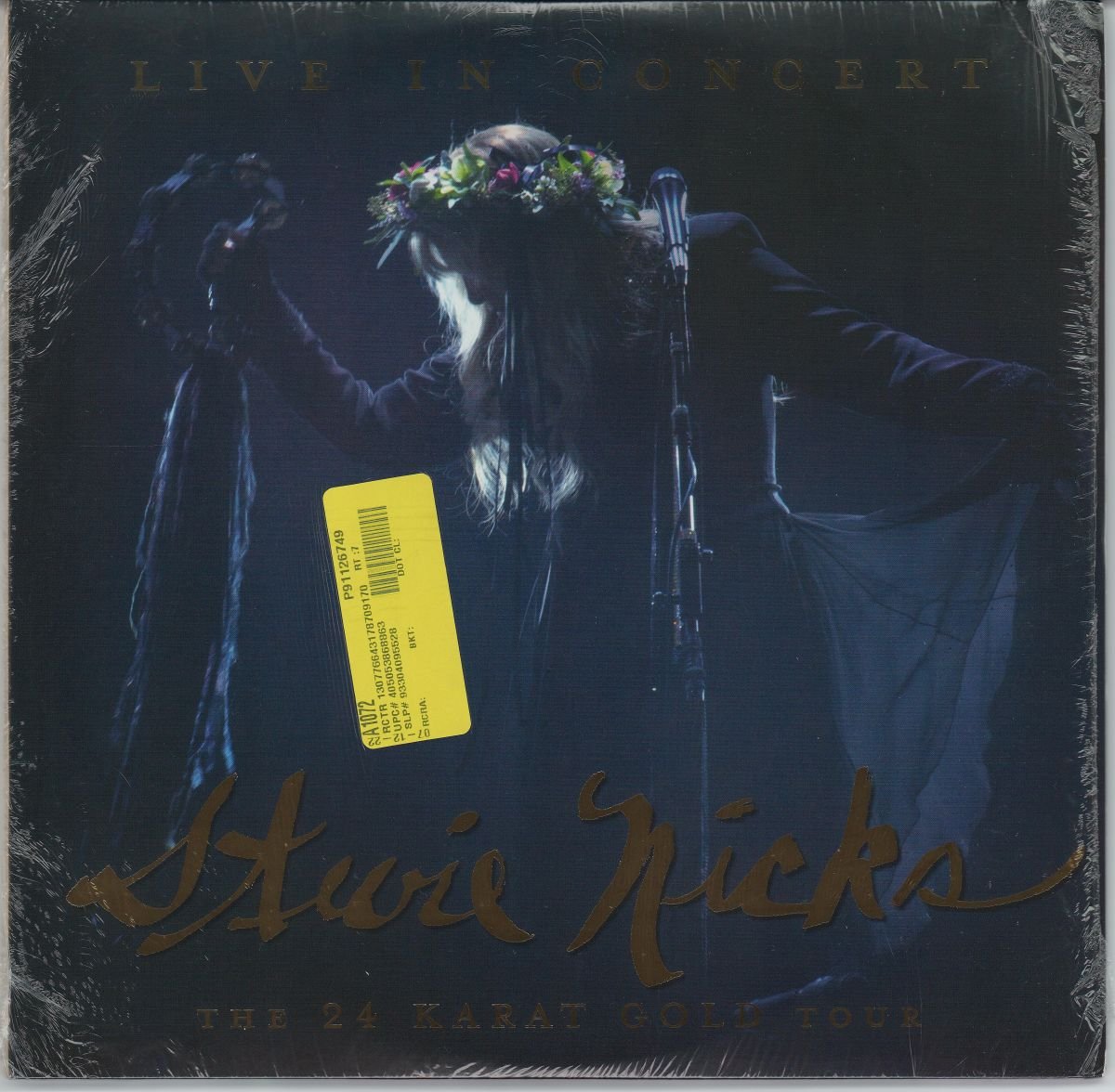Stevie Nicks - Live In Concert, The 24 Karat Gold Tour (VG+/G+) (2LP) (Ltd. Ed.)