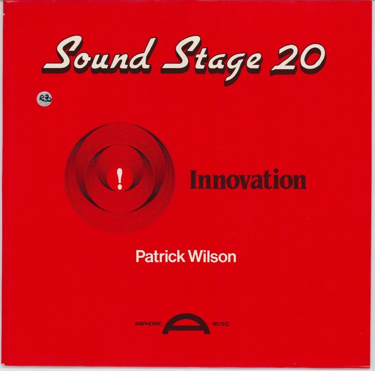 Patrick Wilson - Sound Stage 20 - Innovation (VG+)