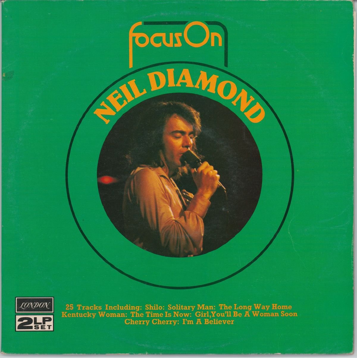 Neil Diamond - Focus On Neil Diamond (VG+/G+) (2LP)