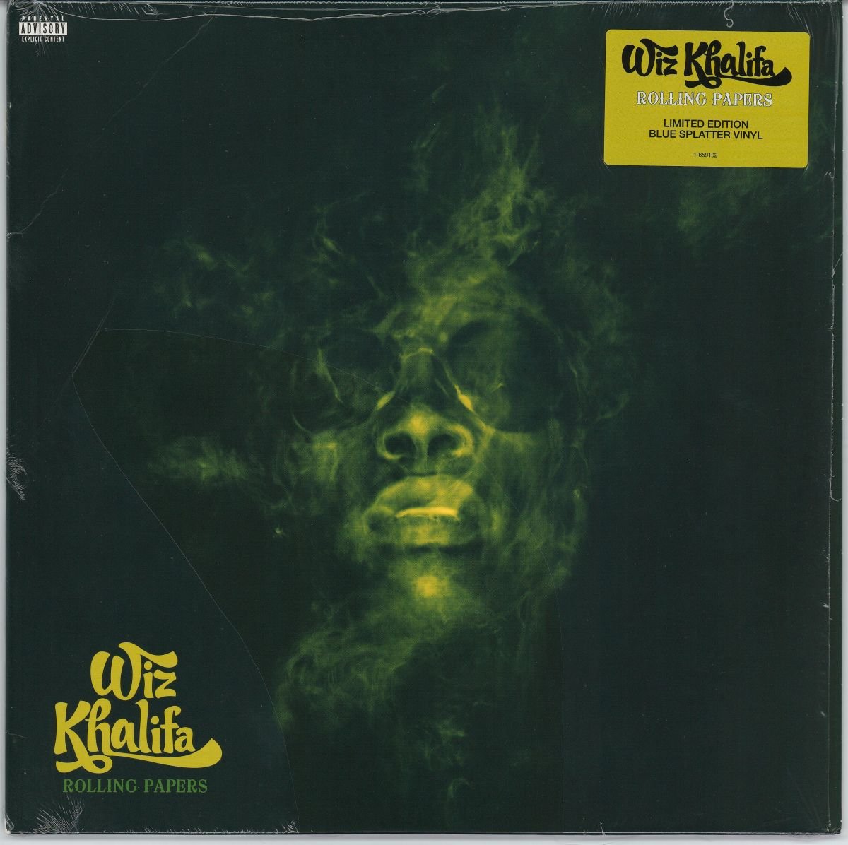 Wiz Khalifa - Rolling Papers (VG+/VG) (2LP) (Blue Splatter Vinyl)