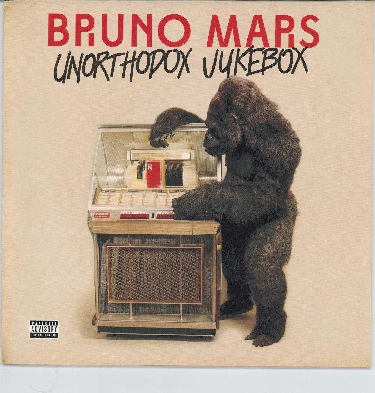 Bruno Mars - Unorthodox Jukebox (Dark Red Coloured Vinyl)