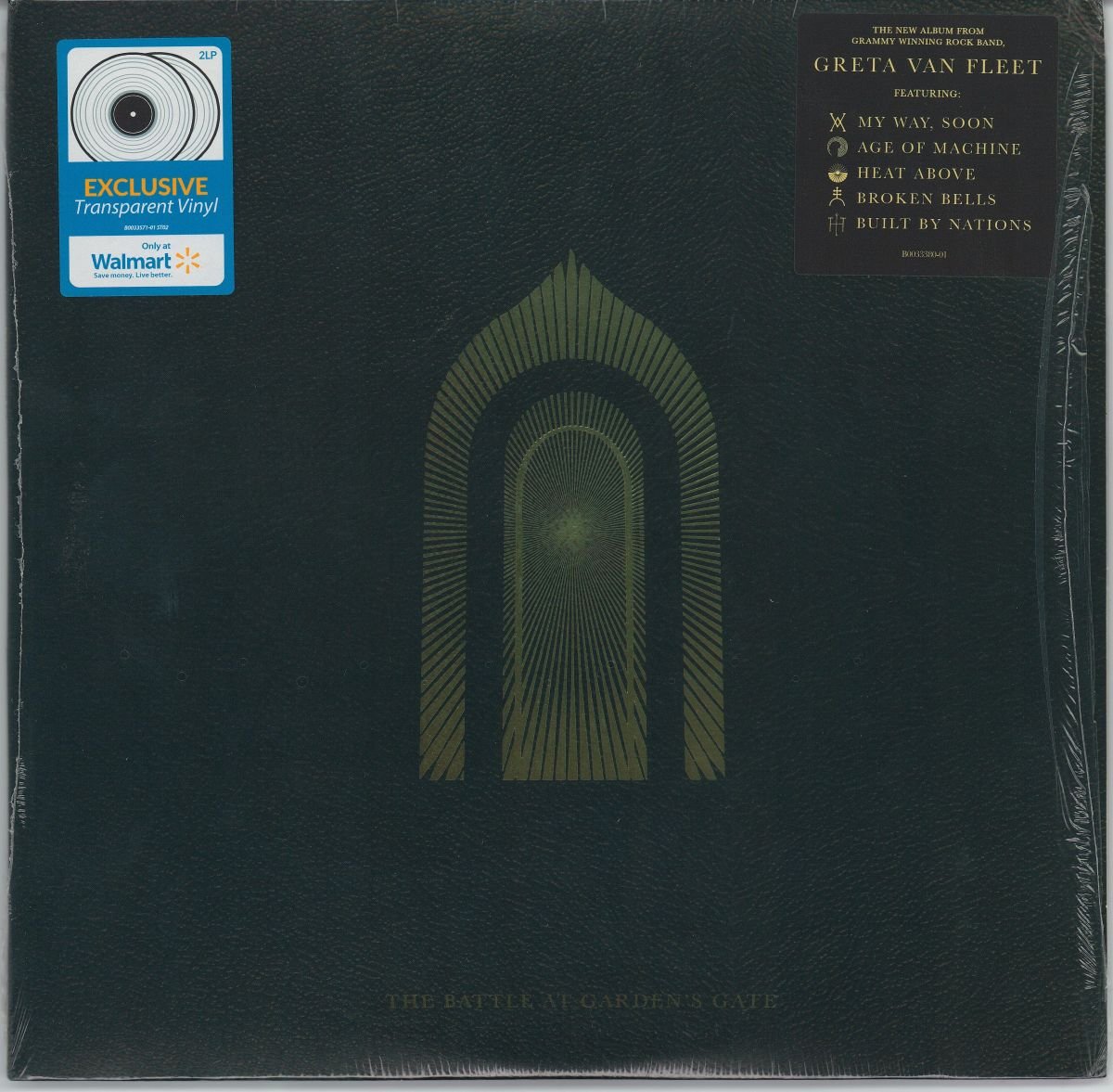 Greta Van Fleet - The Battle At Garden's Gate (VG+/G+) (2LP) (Clear Vinyl)