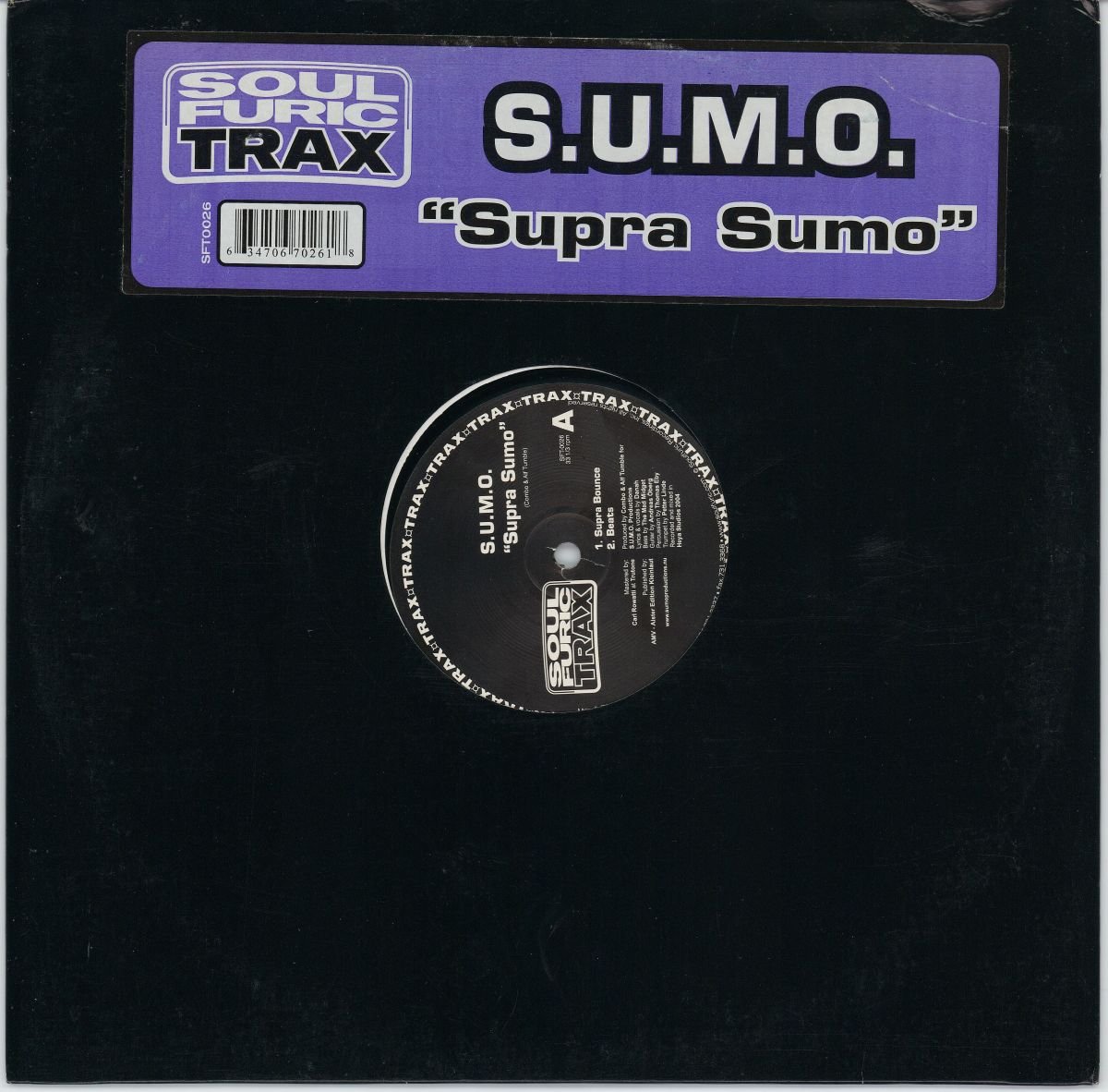S.U.M.O. - Supra Sumo (VG+/Gen)