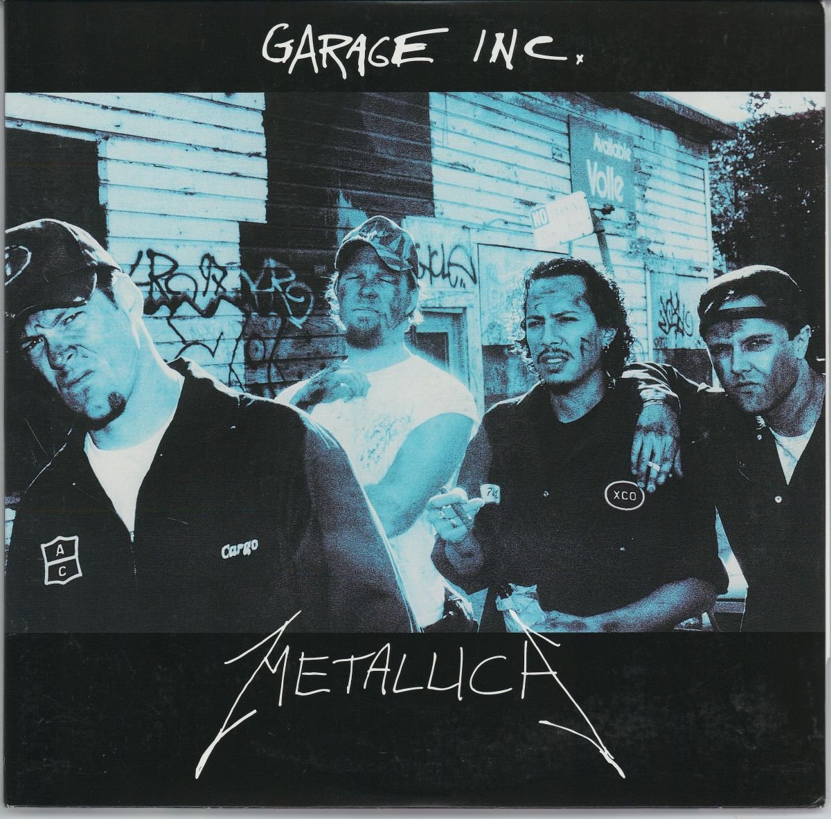 Metallica - Garage Inc. (VG+/VG) (Blue Translucent Vinyl)