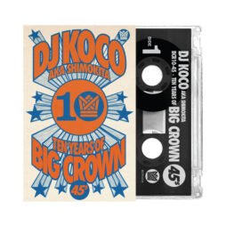 Pre-Order: DJ KOCO aka SHIMOKITA - BCR10-45 - 10 Years of Big Crown 45s (Cassette) (Ltd. Ed.)